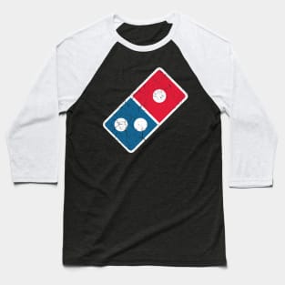 pizza and domino Baseball T-Shirt